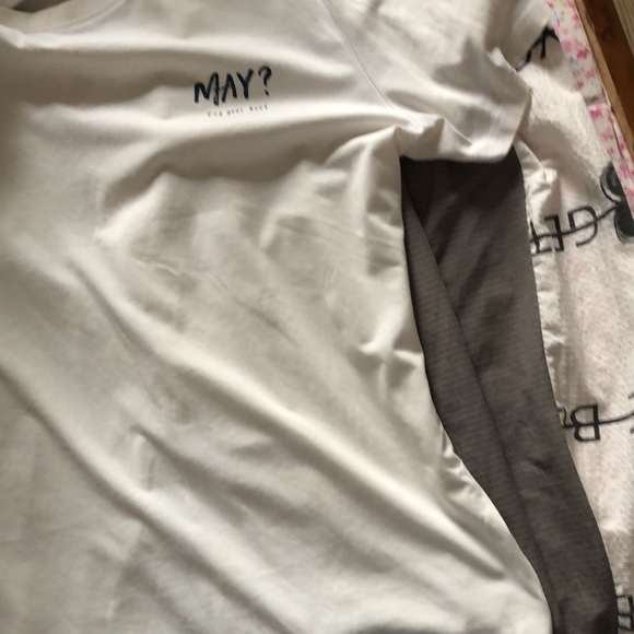 Men's short-sleeved white T-shirt printed simple round-neck short-sleeved casual - Picture 5 of 16